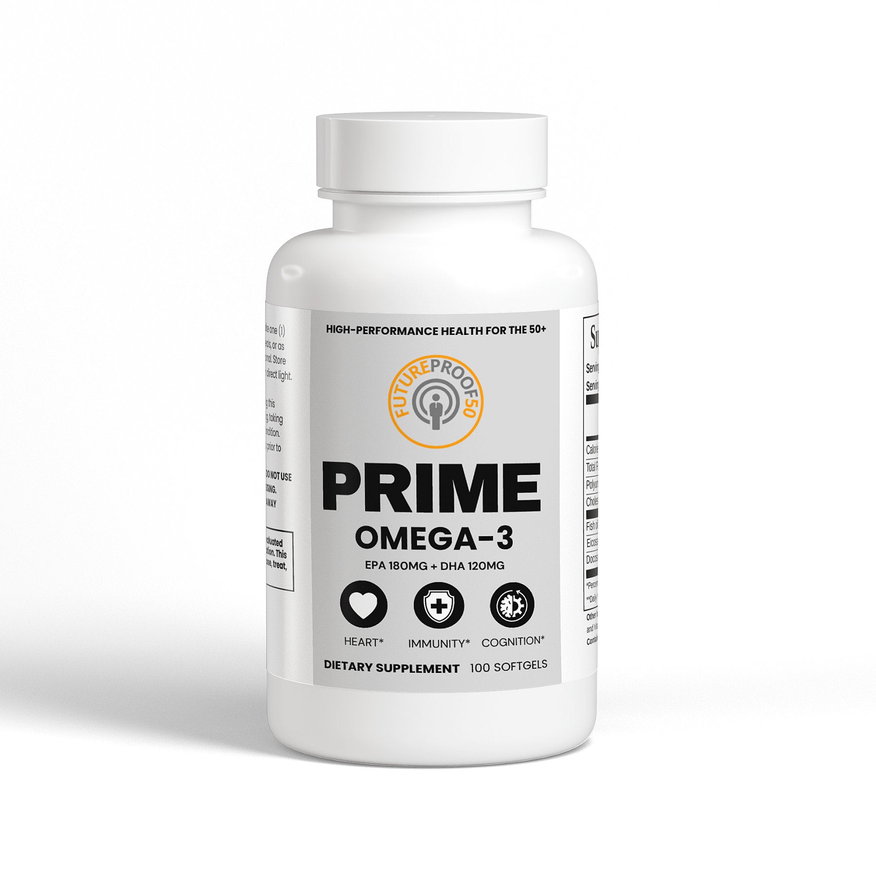 PRIME: Omega-3 EPA 180mg + DHA 120mg