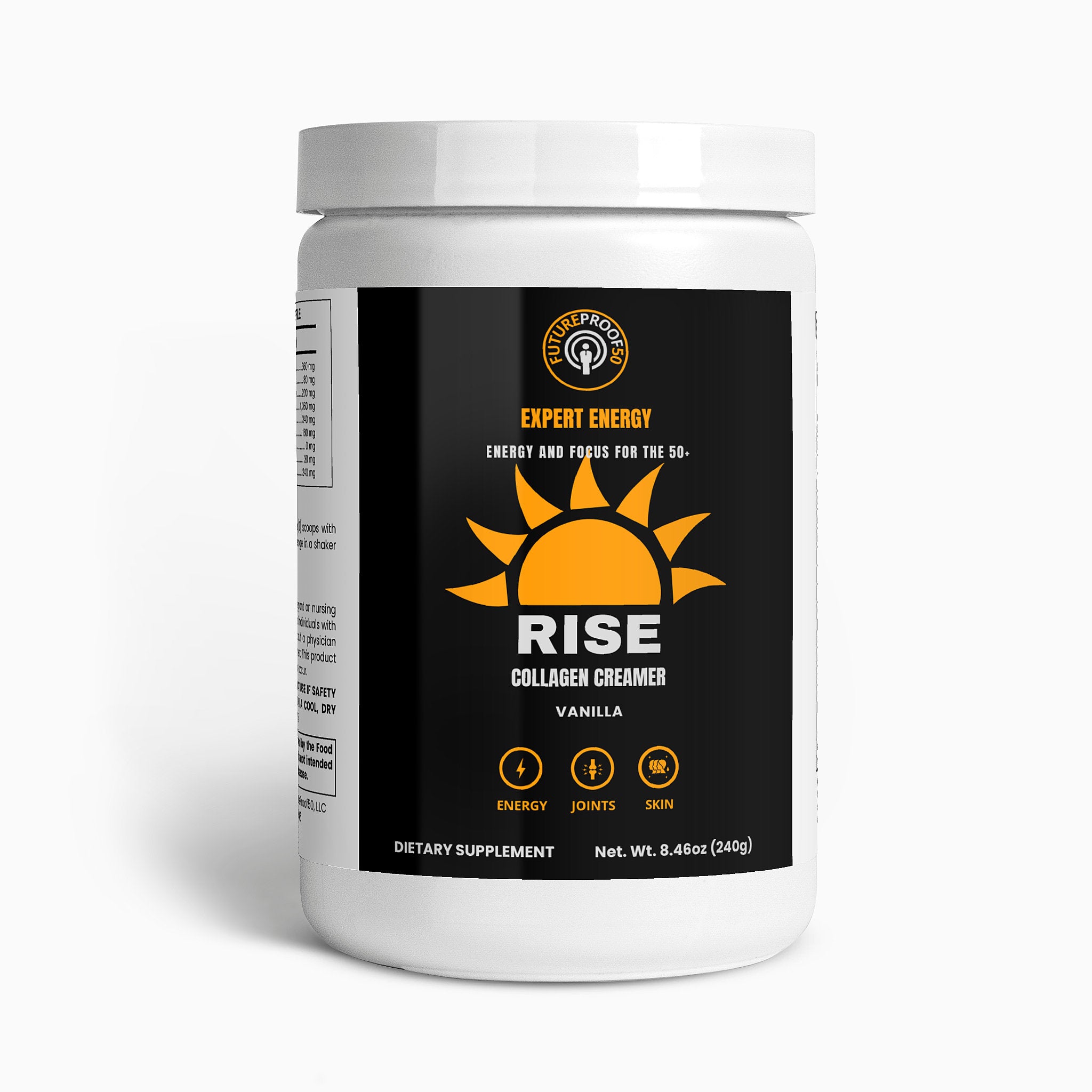 RISE: Grass-Fed Collagen Creamer (Vanilla)